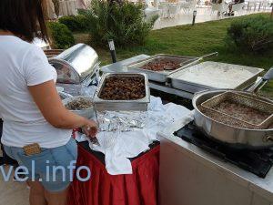 Еда в отеле Grand Park Kemer