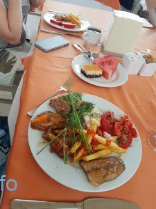 Еда в отеле Grand Park Kemer