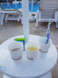 Еда в отеле Grand Park Kemer